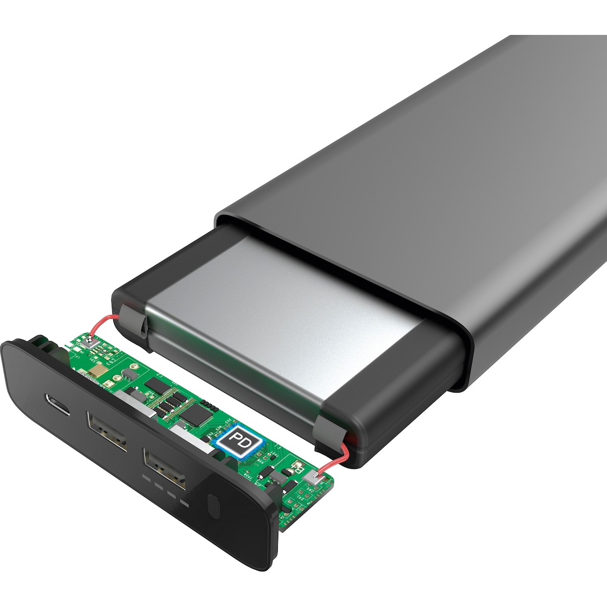 Hama 26800mAh USB type-C powerbank (sort)