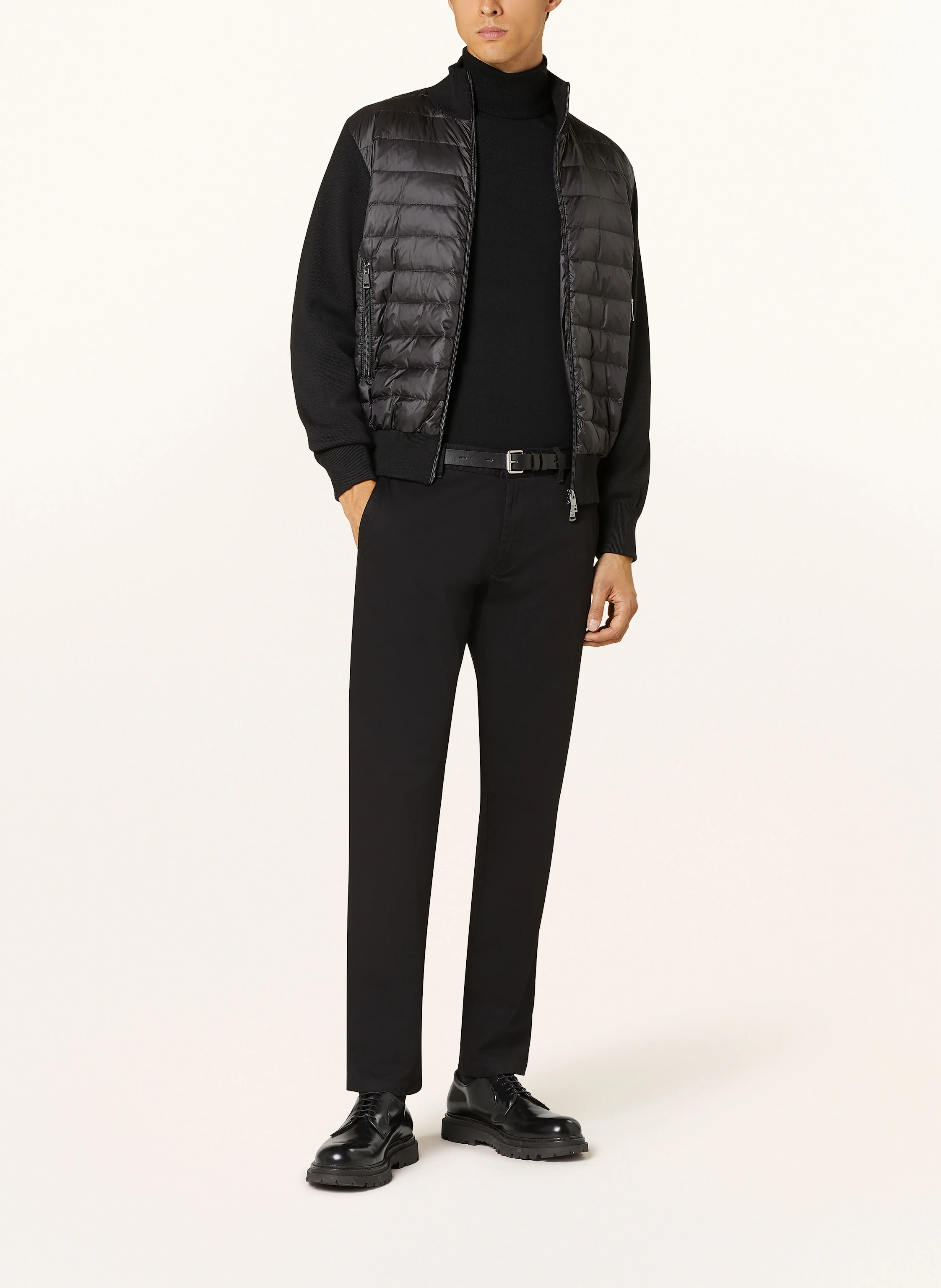 PAUL & SHARK Daunenjacke im Materialmix