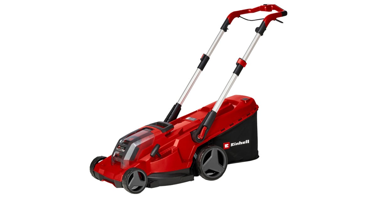 EINHELLAccu Grasmaaier RASARRO 36/42 (2x5,2Ah)  (Rood/zwart, 2x 5.2 Ah PXC accu's en 1x DUO-lader inbegrepen)