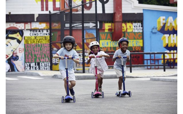 Micro Maxi Deluxe LED Kinder Kickboard