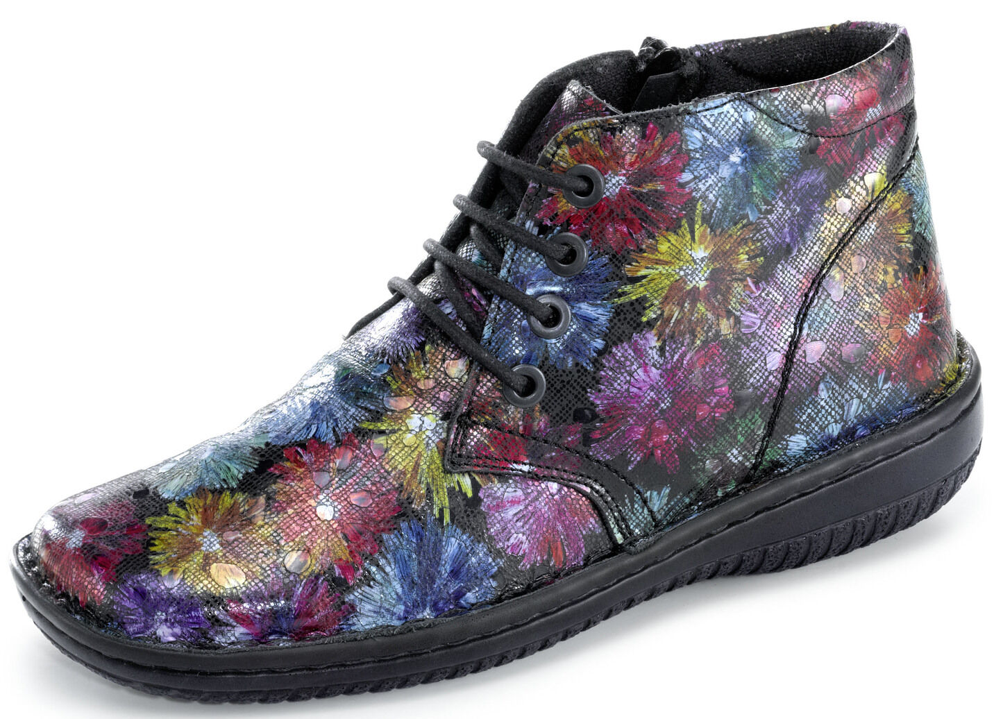 ELENA EDEN, schicke Damen-Boots, Weite G, mit herausnehmbarem Fussbett