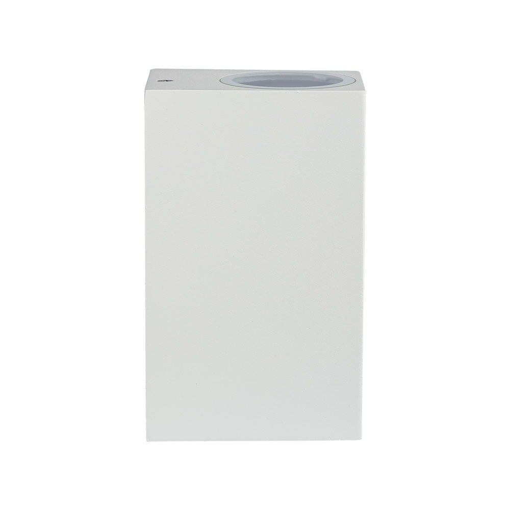 V-TAC VT-7652SQ - GU10 Buitenverlichting - Wandmontage - Armaturen - Wit - IP44