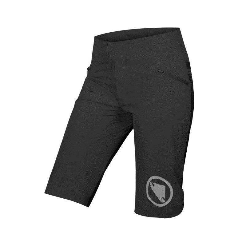 Endura Single Track Lite Short Fit MTB Fietsbroek Kort Zwart Dames