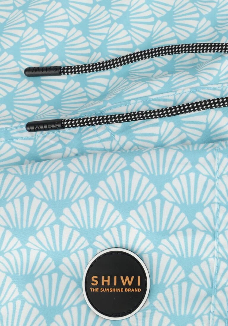 SHIWI lichtblauwe shiwi  swim shorts sea shell