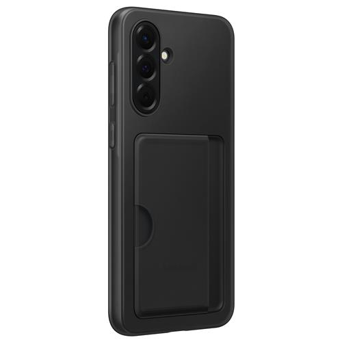 Galaxy A56 Silikon Backcover Card Slot (EF-OA566TBEGWW) - Schwarz