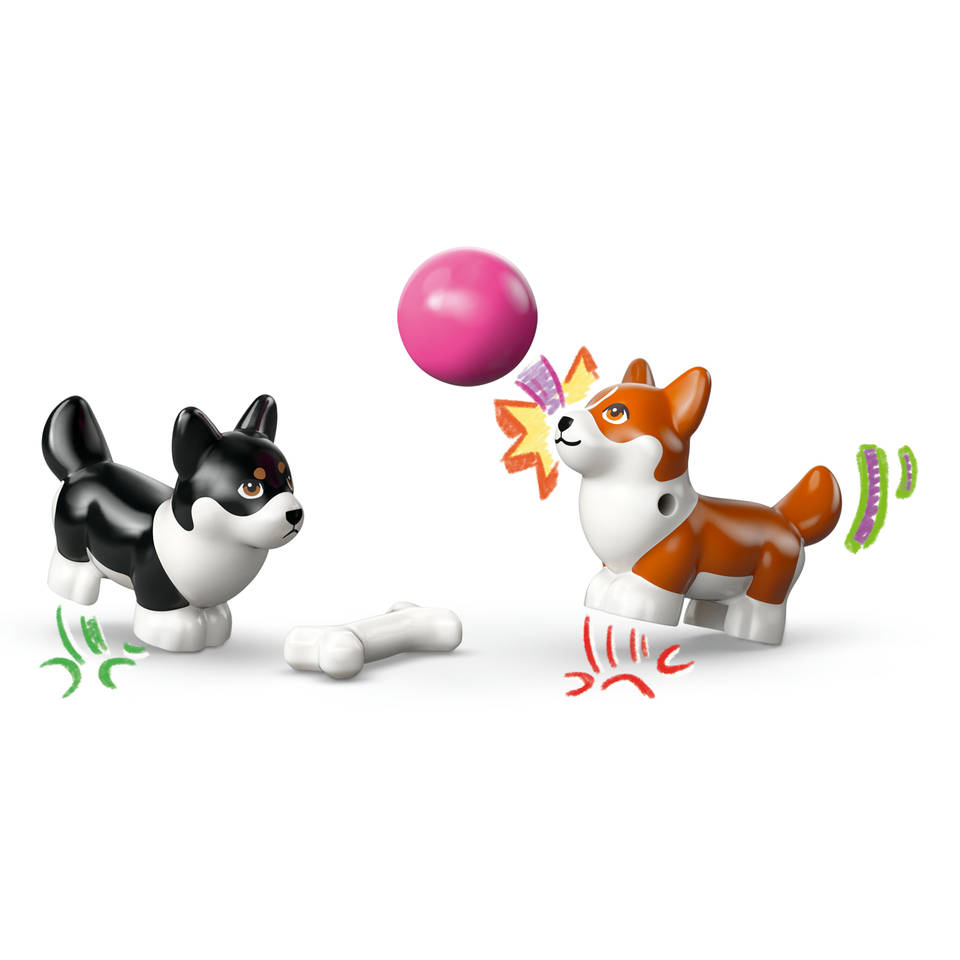 LEGO Friends surf- en scooterplezier met de honden 42641