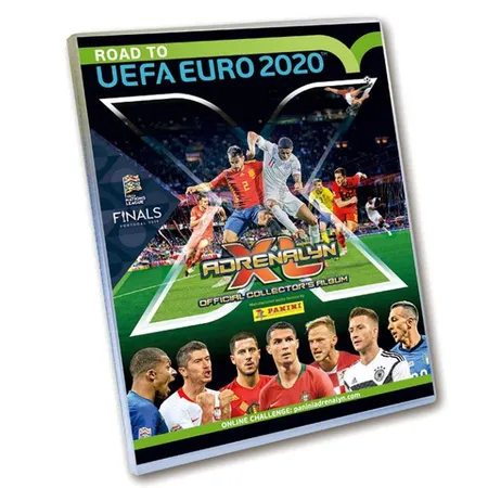 Panini Sammelkarten Road to Euro 2020, Starterset, 5 Booster