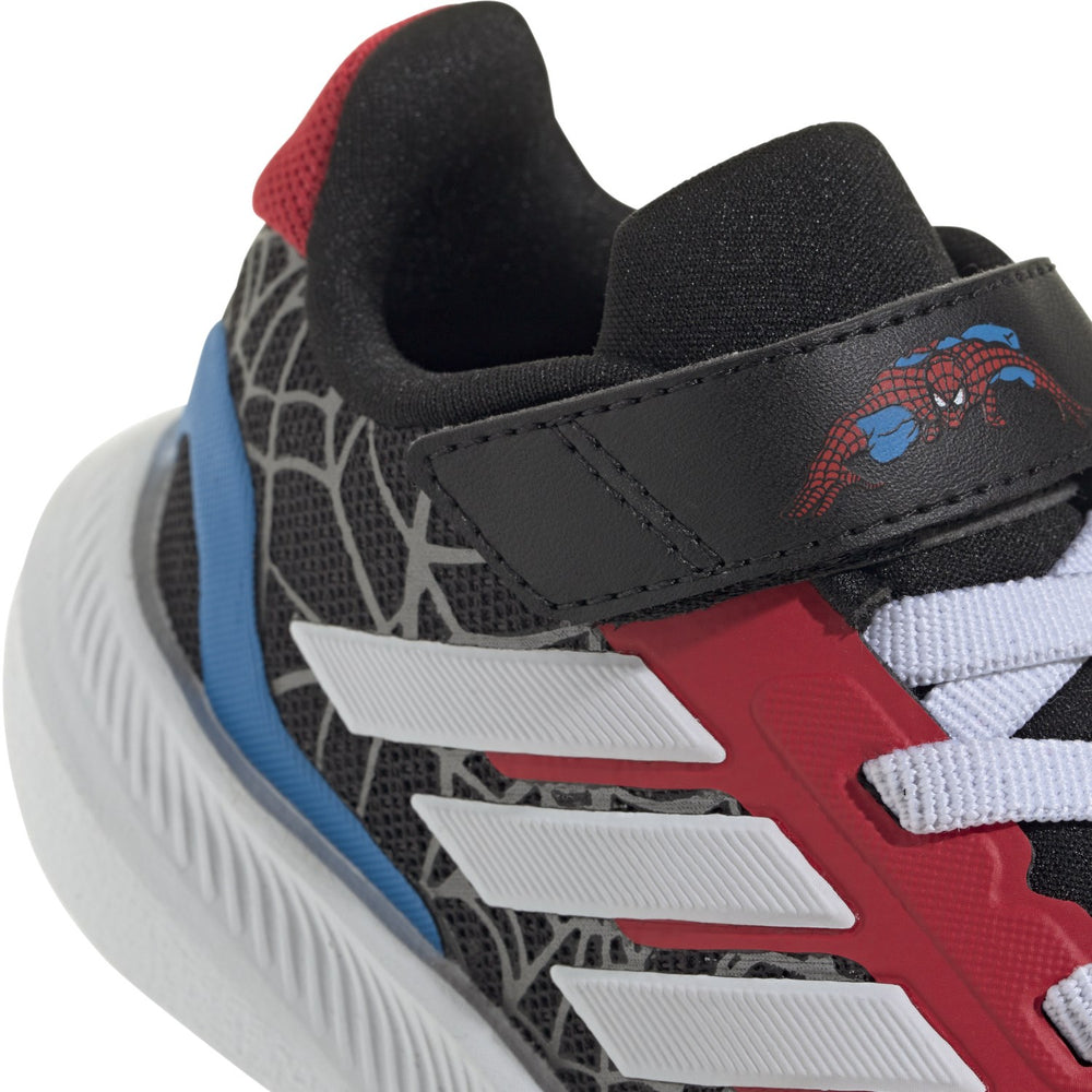 Køb adidas Originals Core Black/Ftwr White/Pure Ruby Runfalcon Spider-Man El I Sneakers