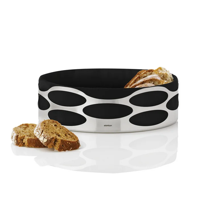 Stelton - Embrace Brotschale, schwarz