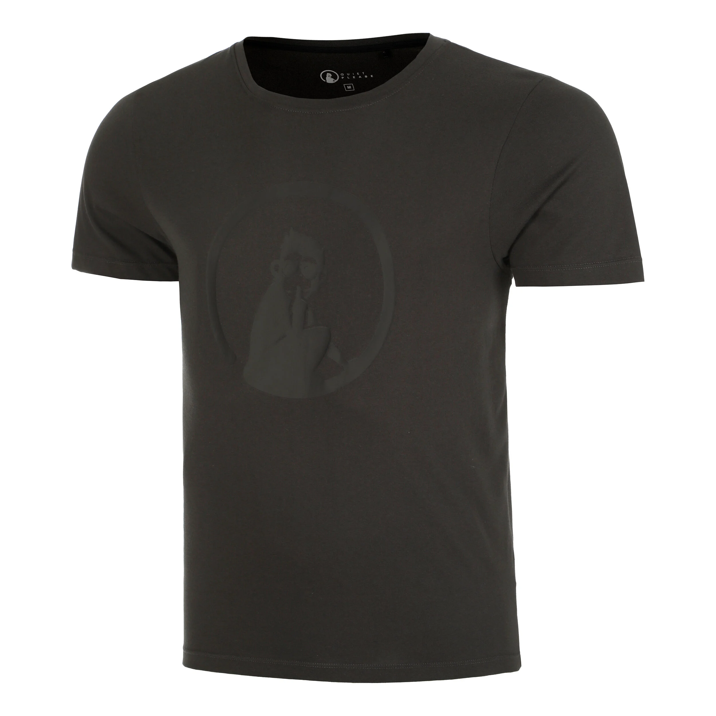 Quiet Please Sparkle Training T-shirt Hommes - Anthracite
