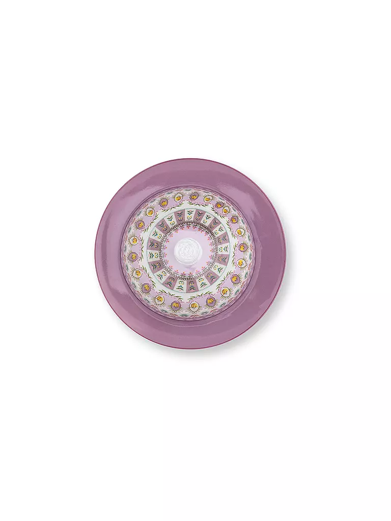 PIP STUDIO Butterdose rund  LILY & LOTUS 17x8cm Moon Delight lila
