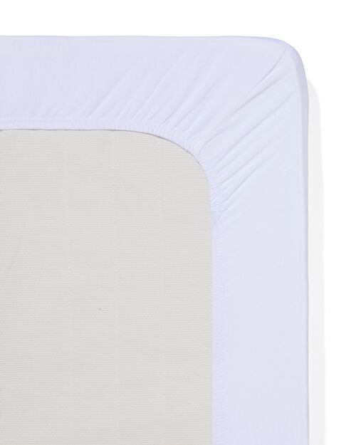 drap-housse jersey 90x200 blanc