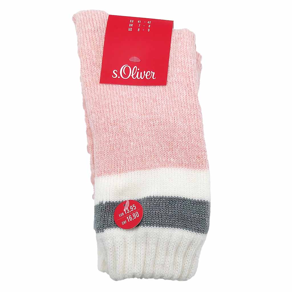 Kuschelsocken mit Teddyfellfütterung von s.Oliver mit Noppen UVP 13,95 Größe 41-42