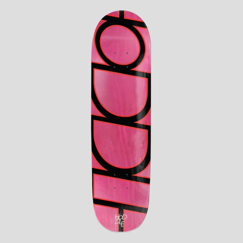 Hoddle Skateboards Deck Logo Woodgrain 8.5