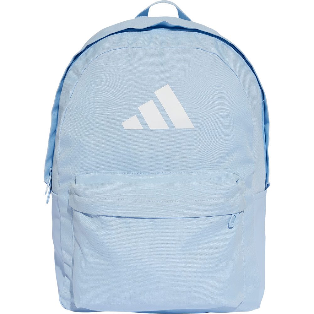adidas Classic 3-Streifen Logo Rucksack glow blue