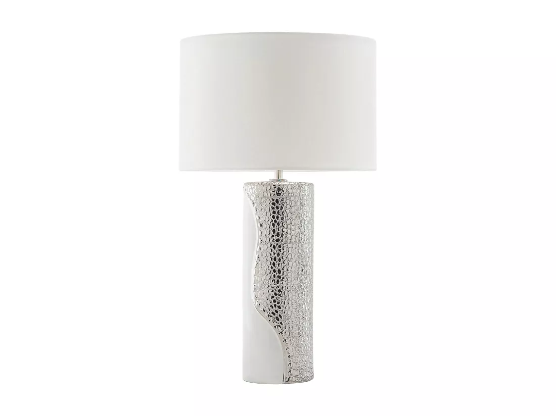 Lampe à poser AIKEN Porcelaine Blanc