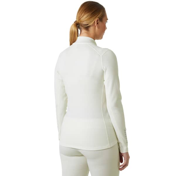 T-shirt thermique HELLY HANSEN W LIFA MERINO MIDWEIGHT GRAPHIC OFF WHITE ROSEMALING
