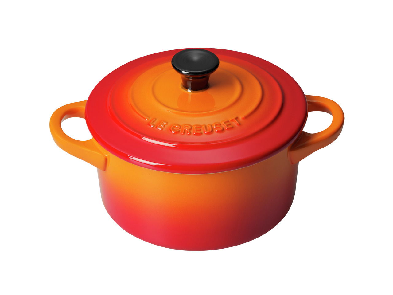 LE CREUSET Mini Cocotte 10cm Ofenrot
