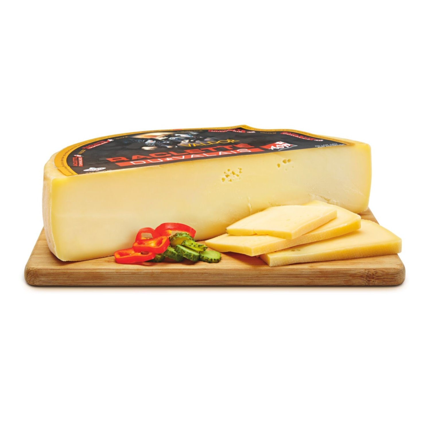 Valdor Raclette 65 Rohmilch 1/2 Laib ca. 2.55kg