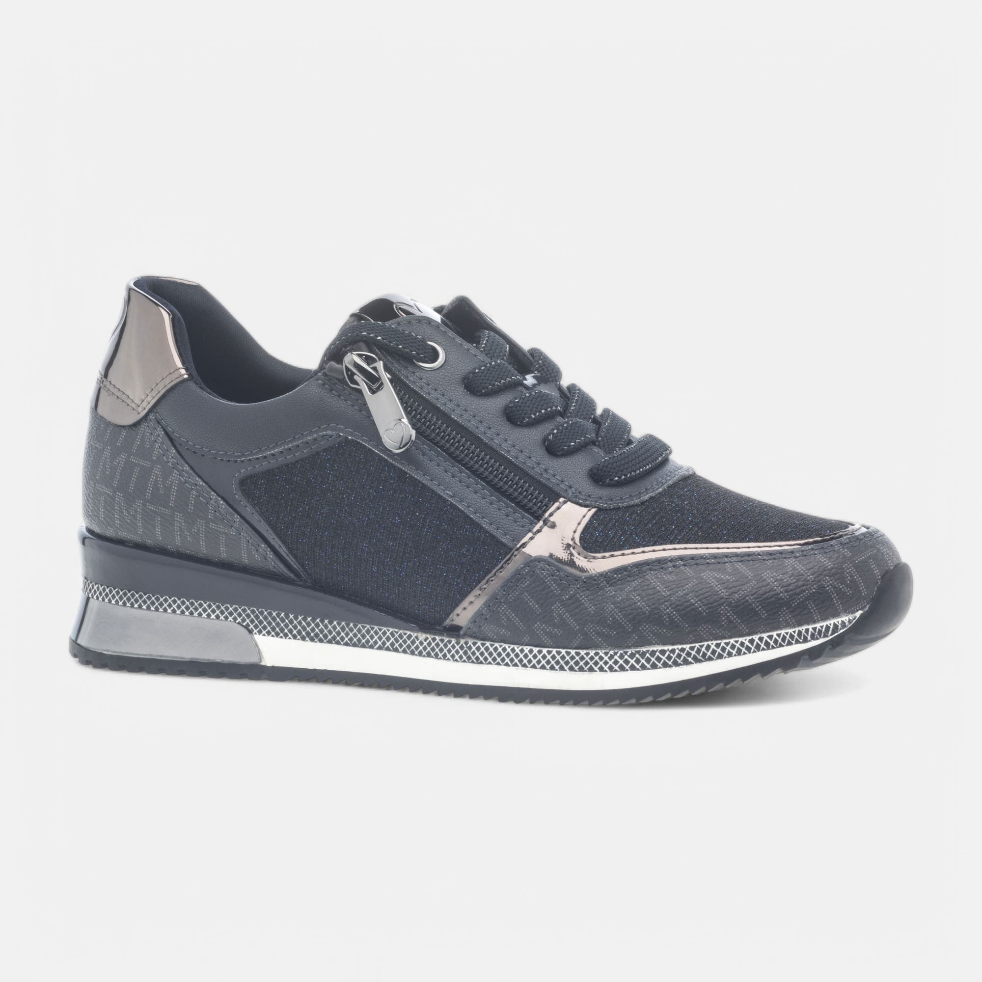 Baskets basses Femme bleu marine