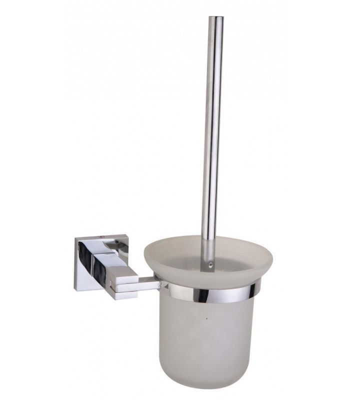 Badstuber Catrin toiletborstel houder met glas