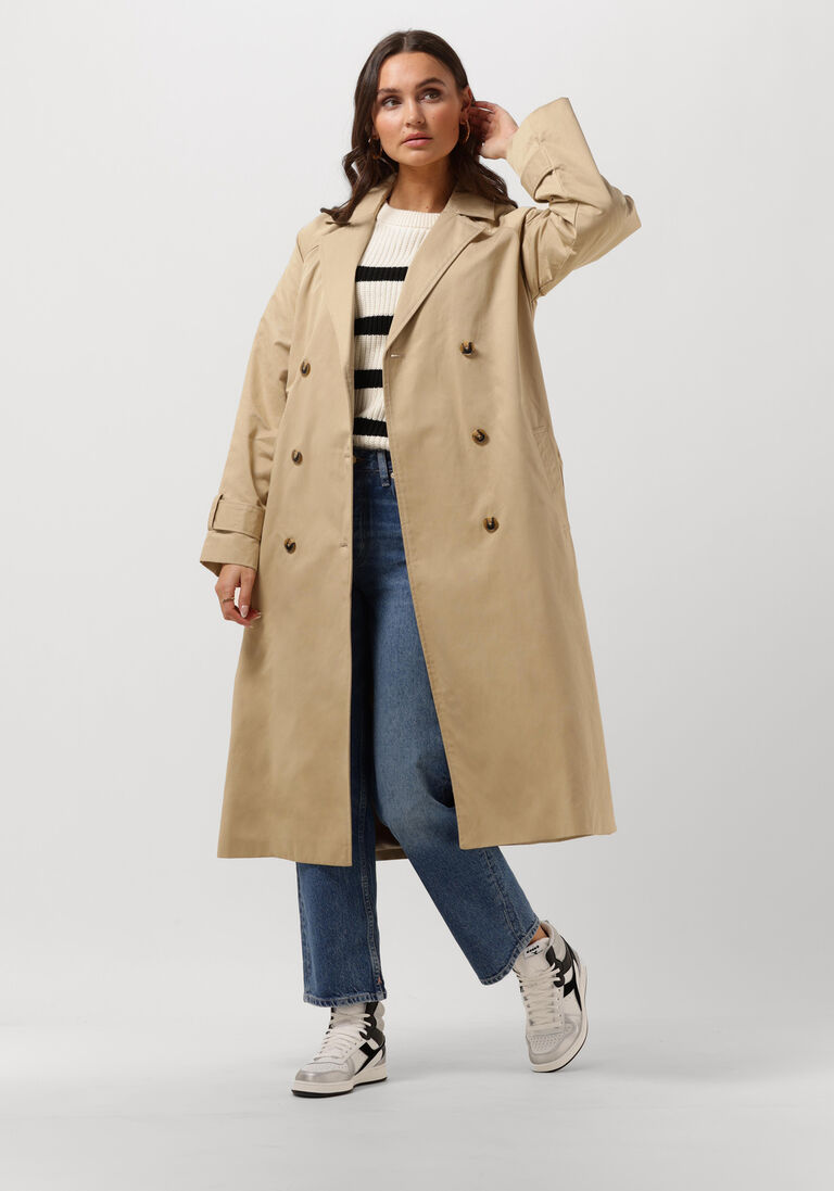 OBJECT beige object  objclara keily trench coat
