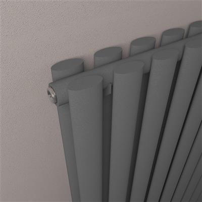 Eastbrook Tunstall dubbele radiator 105x60cm 1652W antraciet