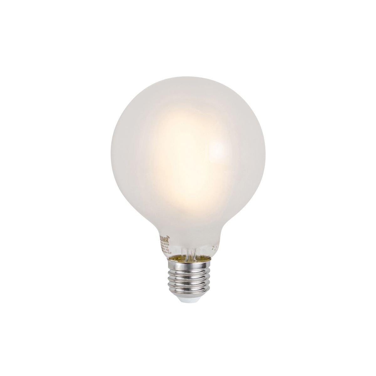 Set van 5 Smart E27 dimbare LED lampen G95 mat 7W 806 lm 2700-6500K