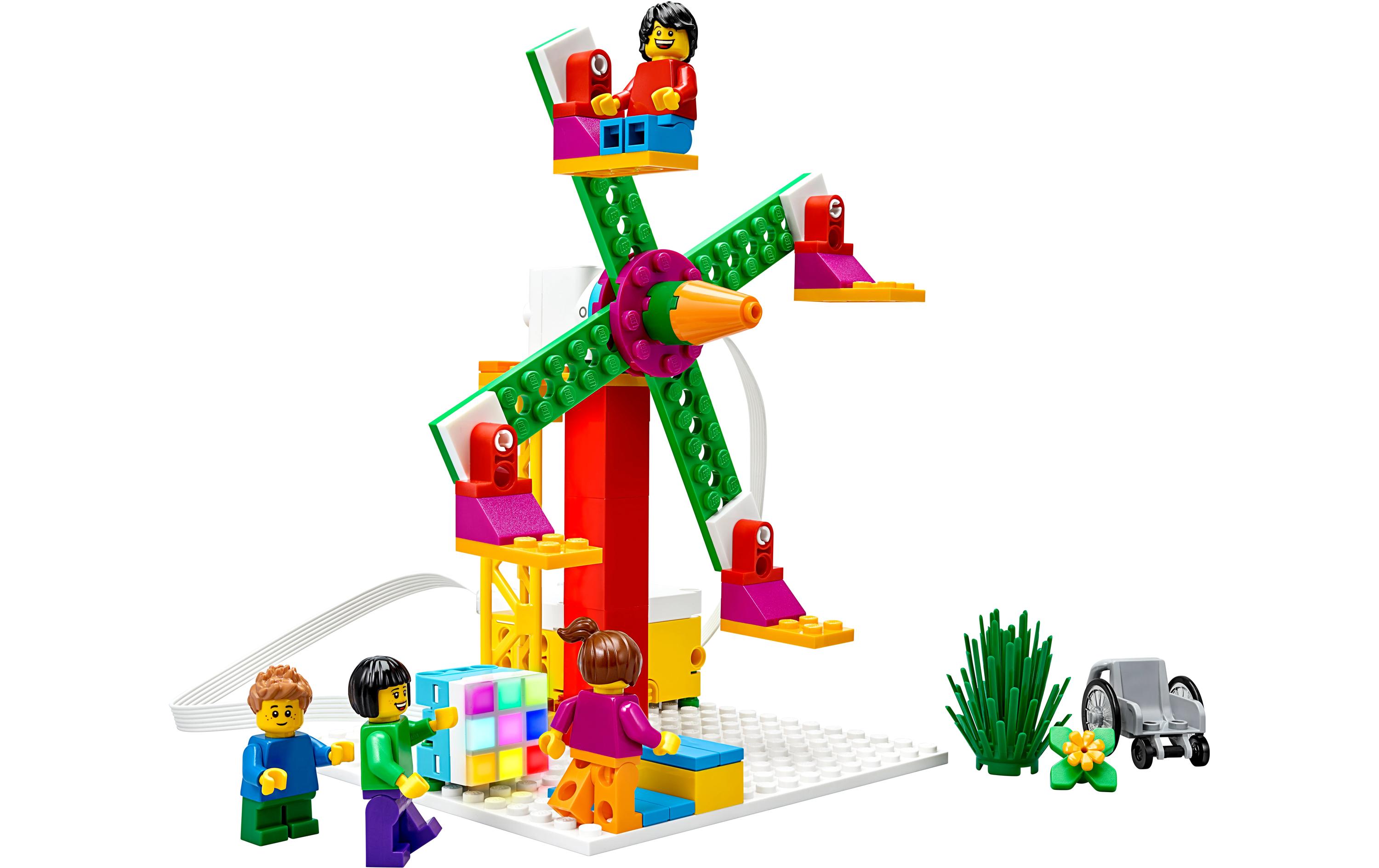 LEGO Education SPIKE Essential-Set<br>Set mit 449 Teilen für intuitives und einfaches Bauen