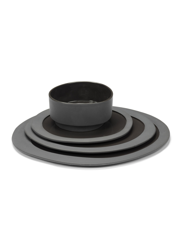 Valerie Objects Inner Circle by Maarten Baas kom Ø13,5 Light Grey