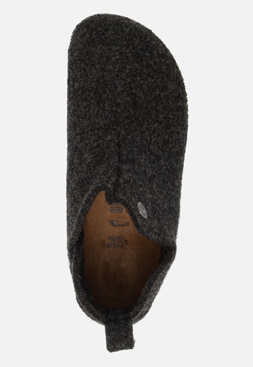 Birkenstock Andermatt pantoffels smal grijs