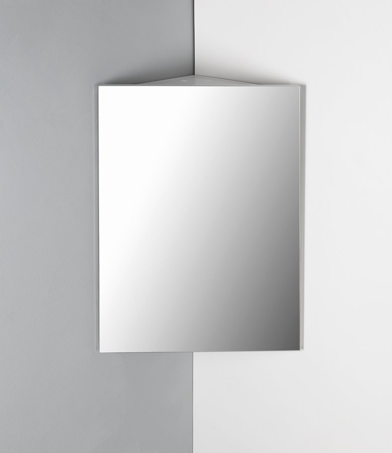 Sapho Fresh hoekspiegelkast 35x78cm wit