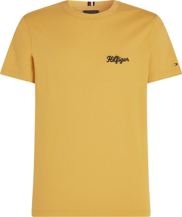 Tommy Hilfiger HILFIGER CHAINSTITCH TEE City yellow
