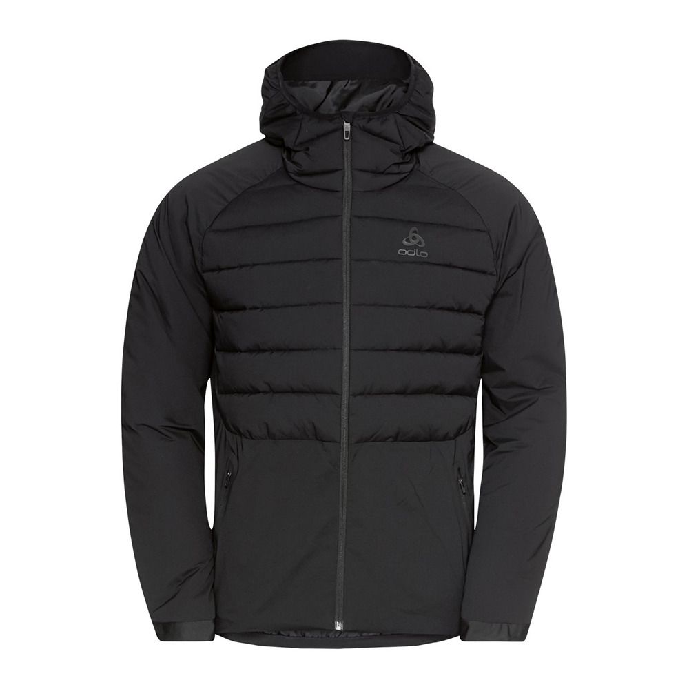 Odlo ASCENT S-THERMIC HOODED - Veste Homme black