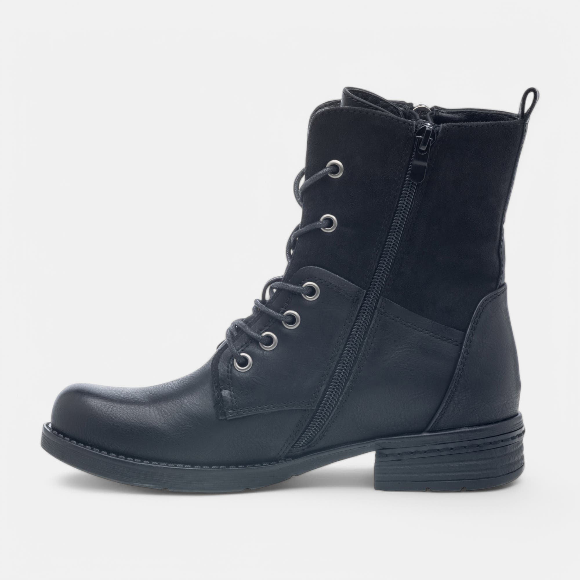Bottines à lacets Femme noir