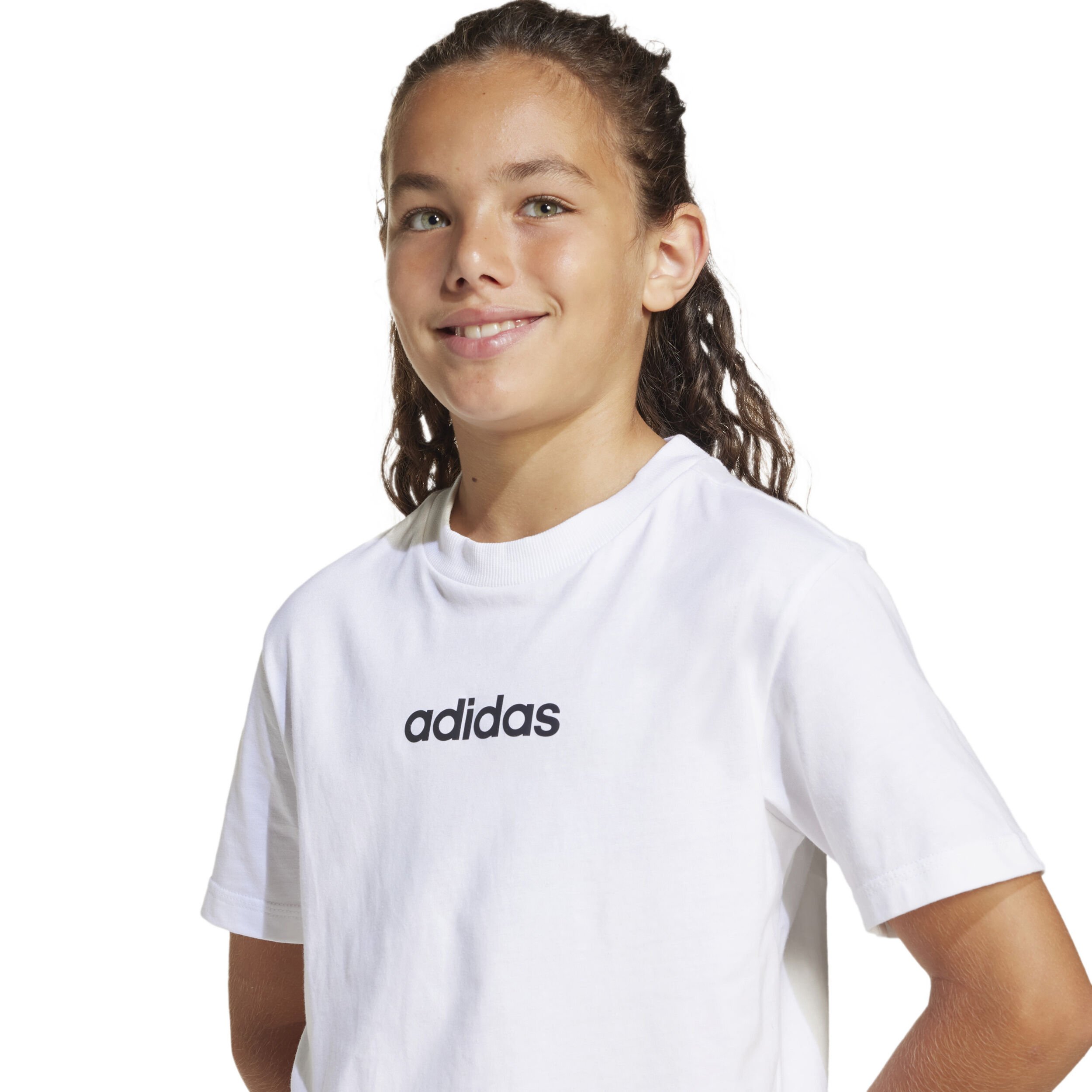 adidas Linear T-shirt Enfants - Blanc