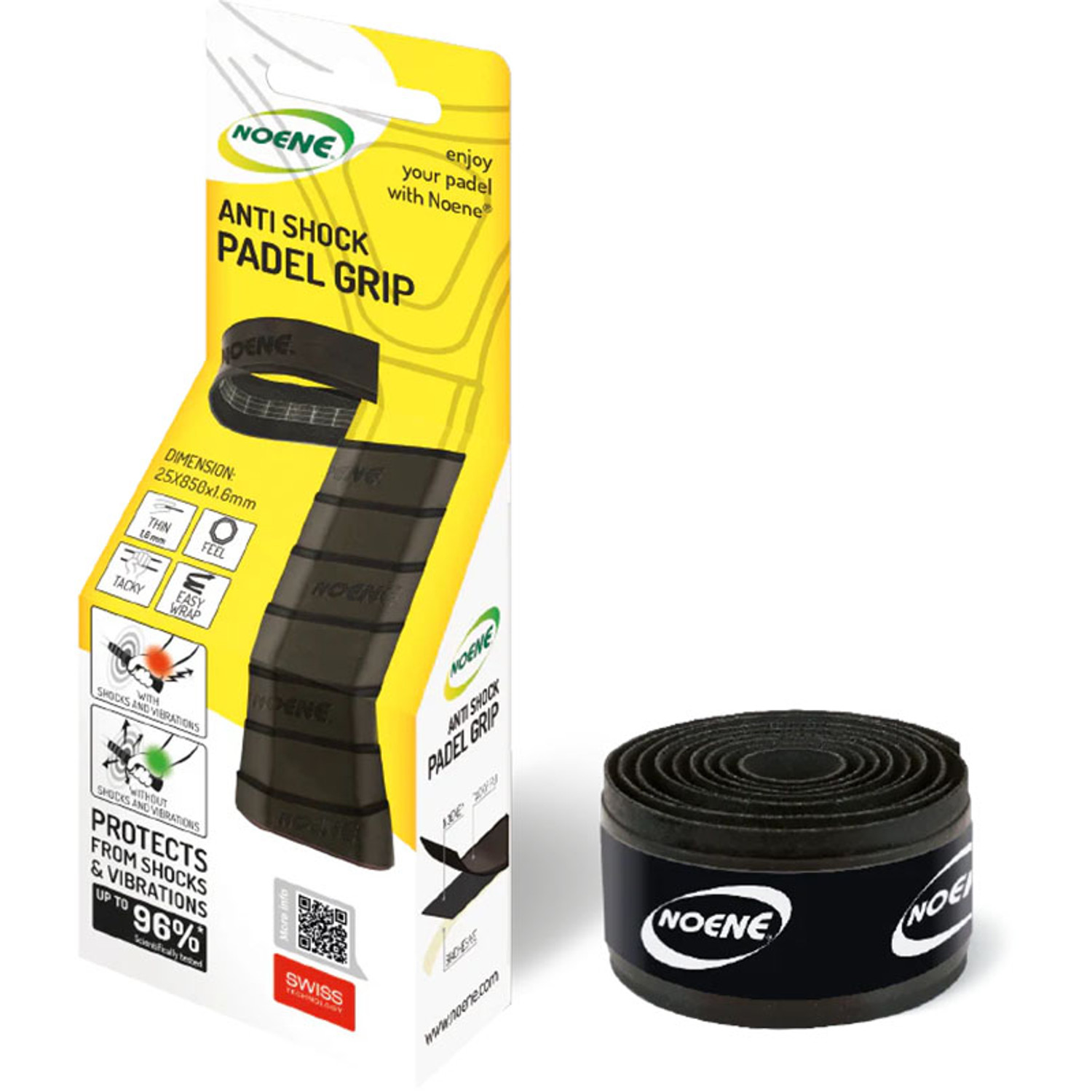 Noene Padel Antischok Ondergrip