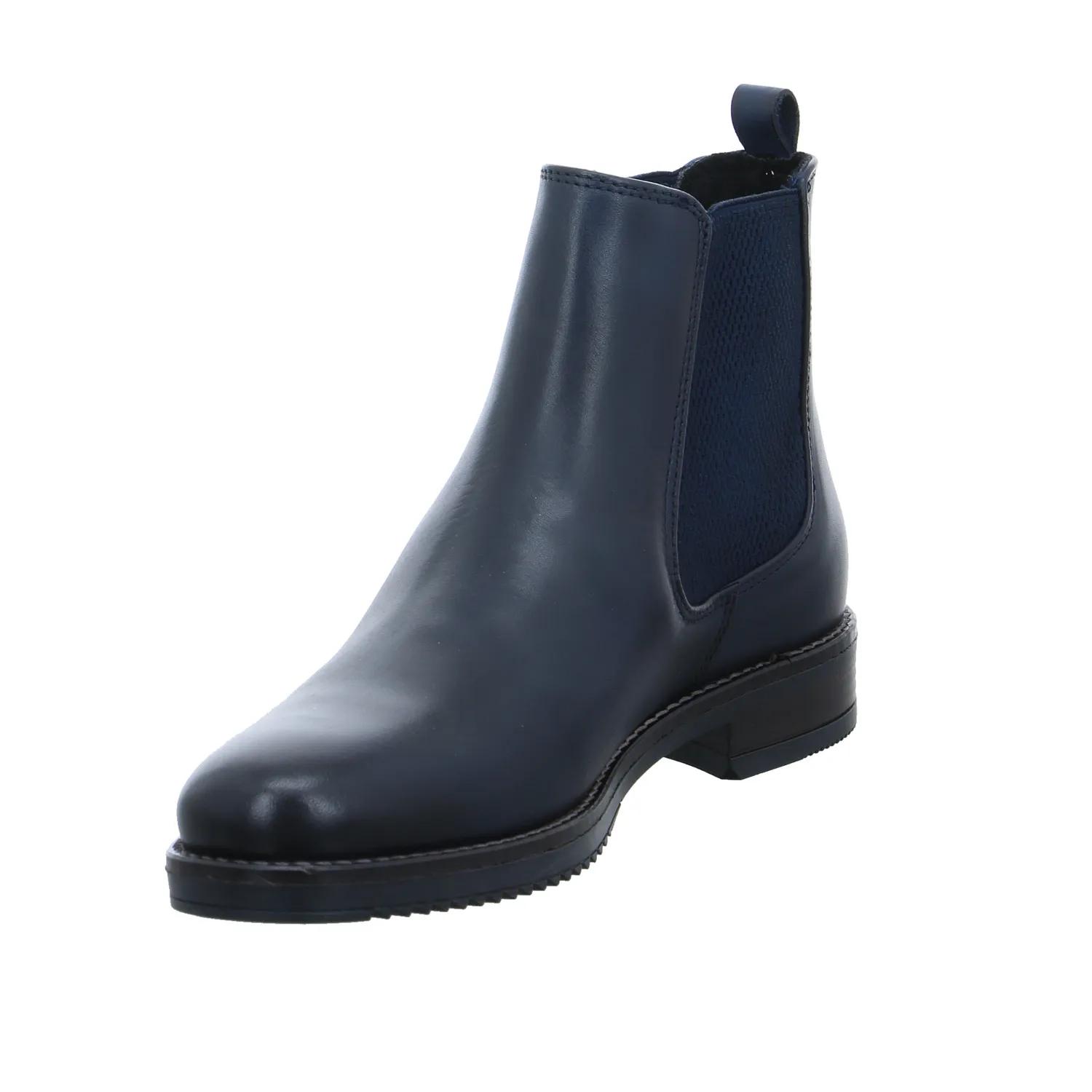 SCHUHENGEL Boot Blau Leder