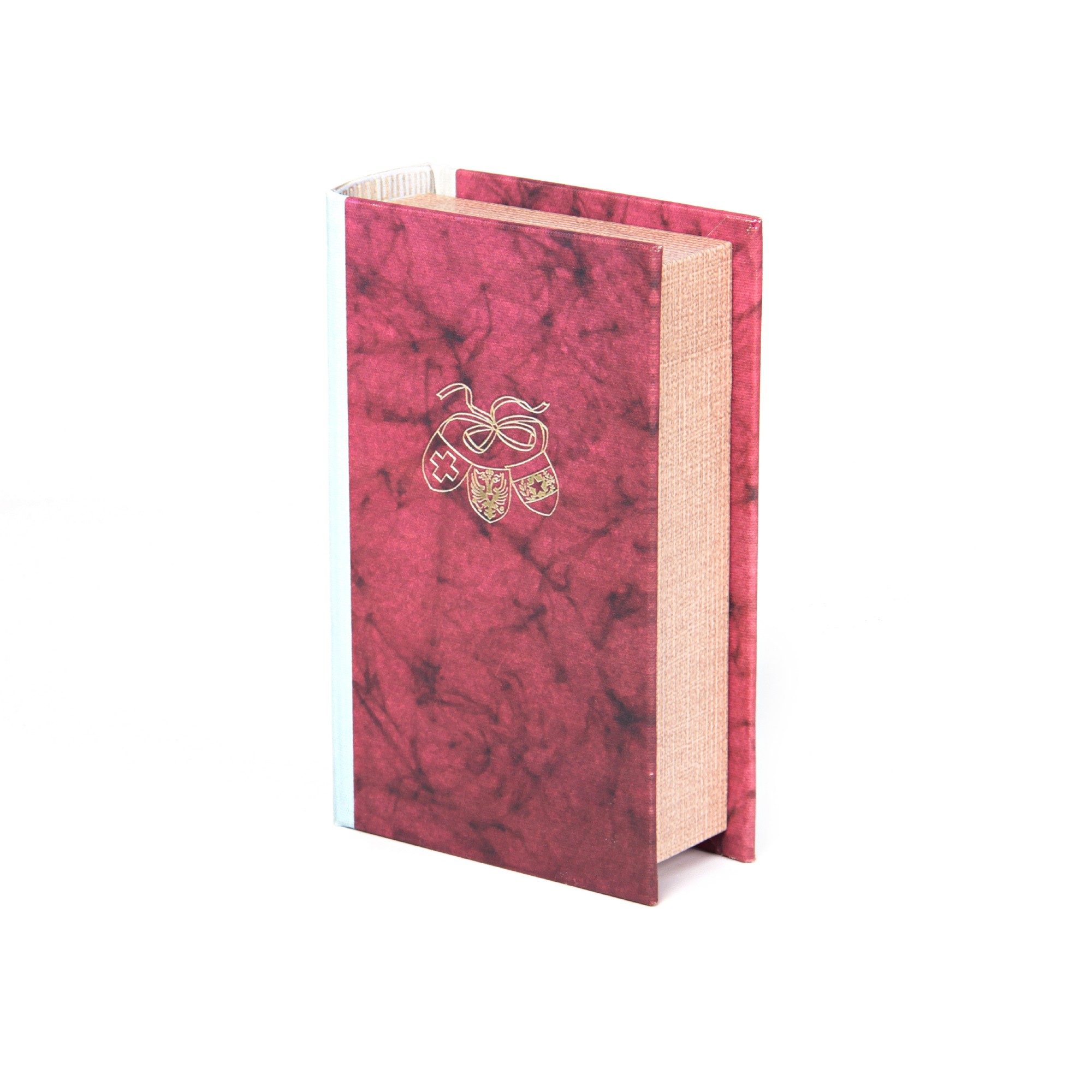 Buchhülle 'Rittmeisterin' mit Schließfach, B 11 cm, H 17 cm, T 5 cm von fischer's lagerhaus