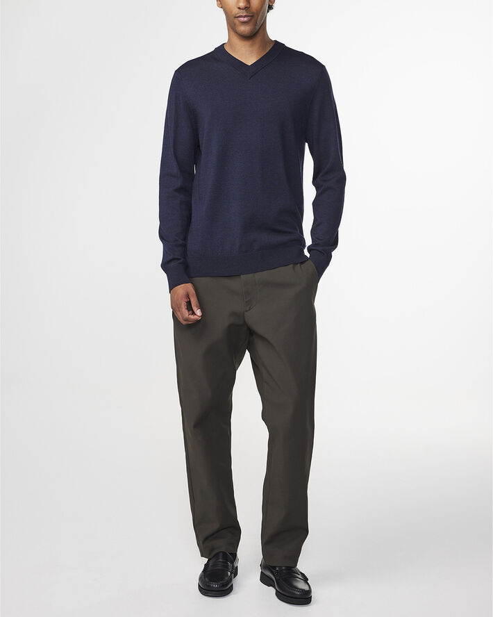 NN07 Sergio V-neck 6605 Navy multi
