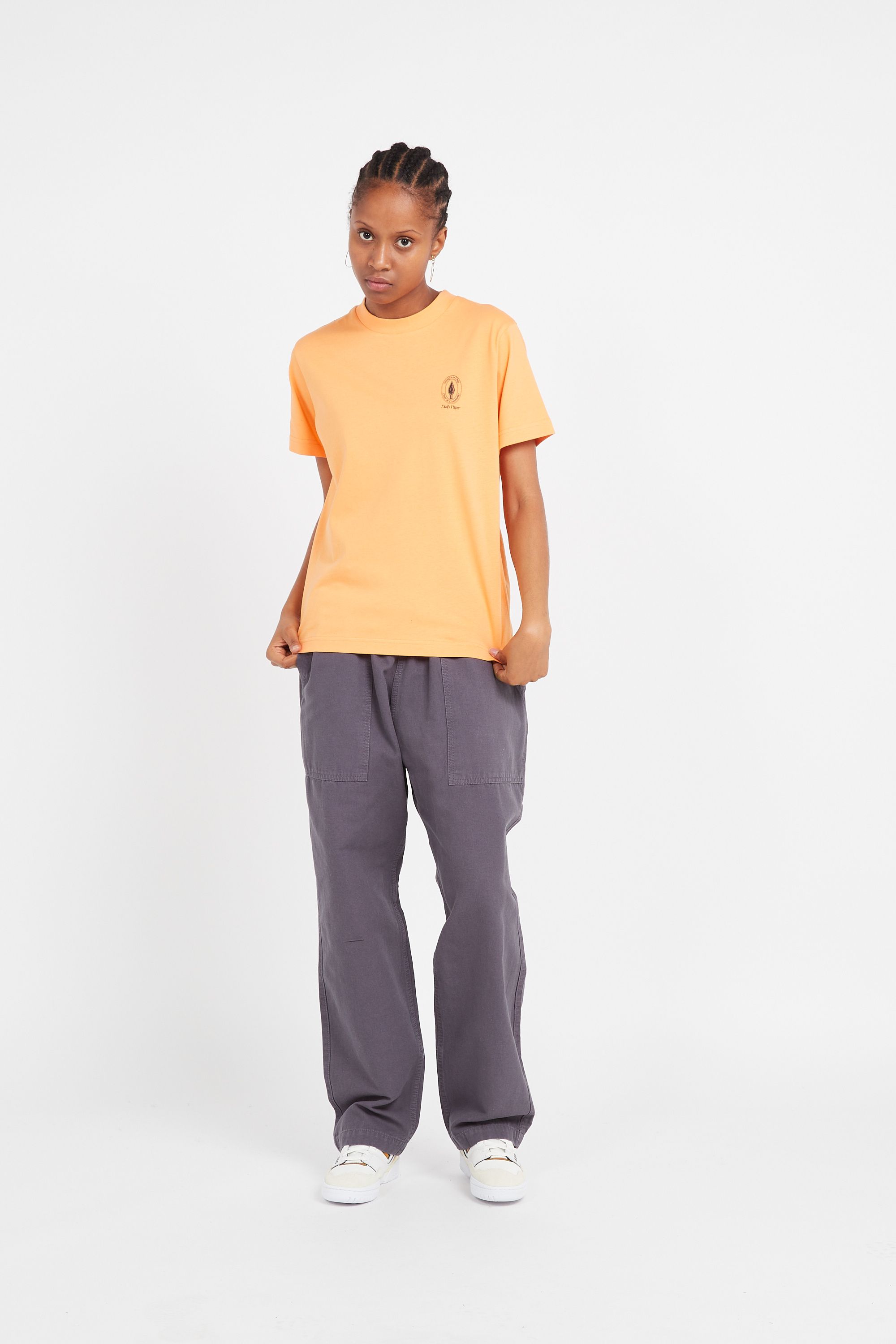 Daily Paper T-shirt raisa ss t-shirt Orange