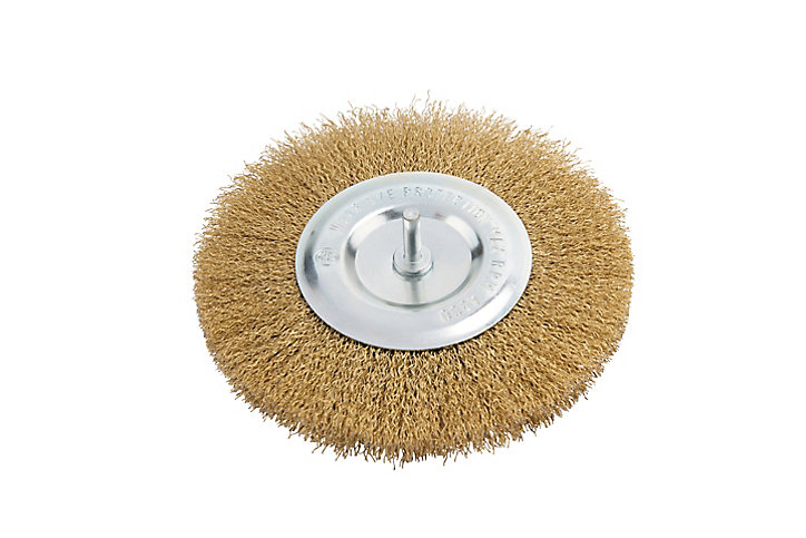 Brosse circulaire acier pour perceuse Universal 150 mm