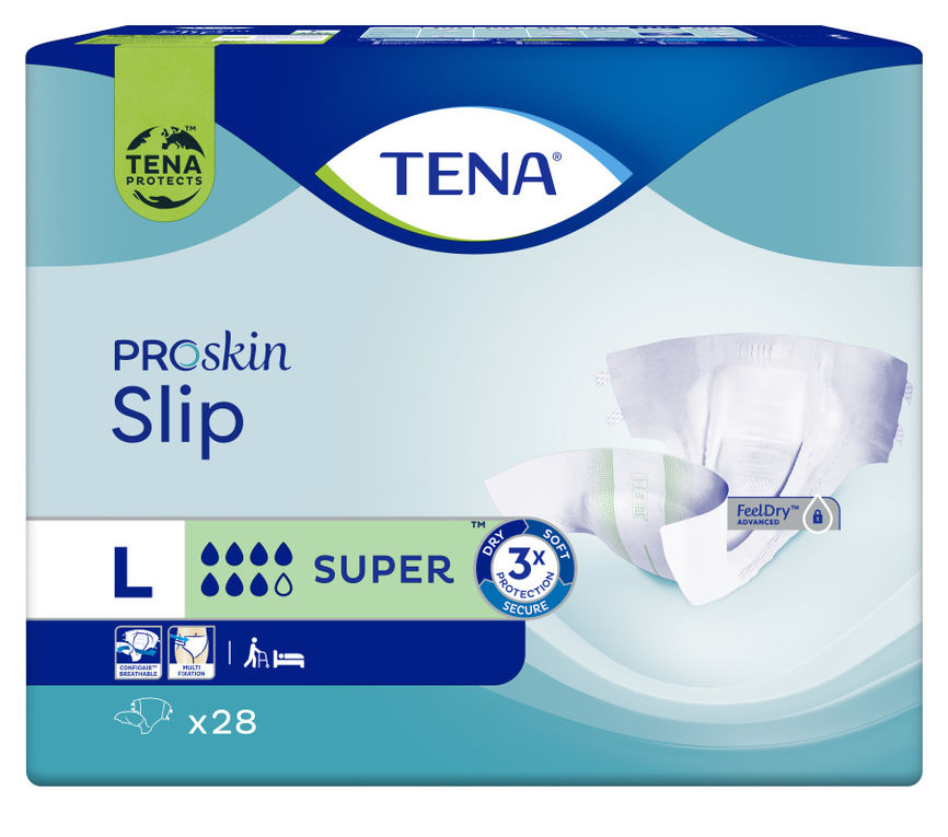 TENA Slip Super bleier L 28 stk