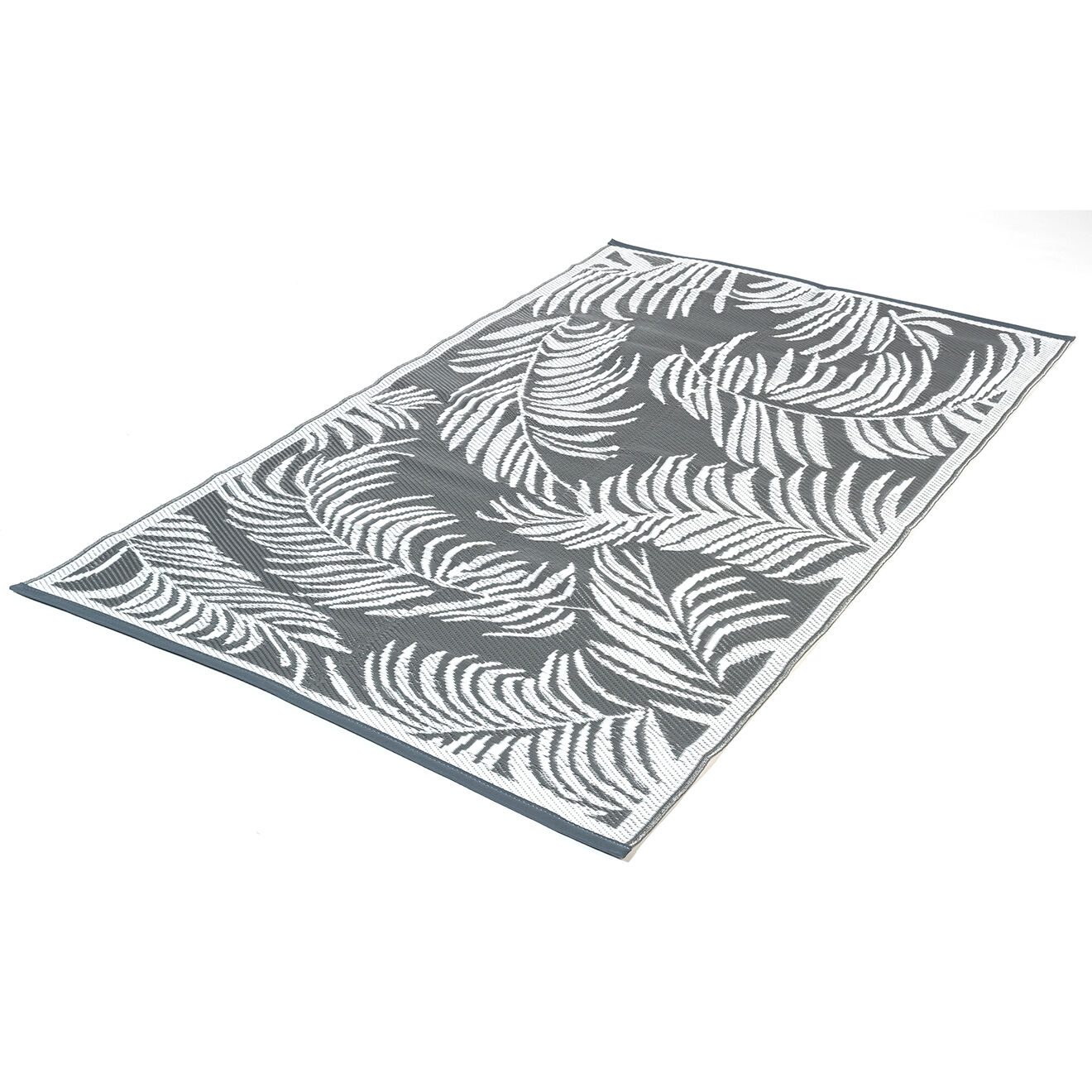 Pratik Garden Tapis d'extérieur hawai blanc/gris - 120x180 cm