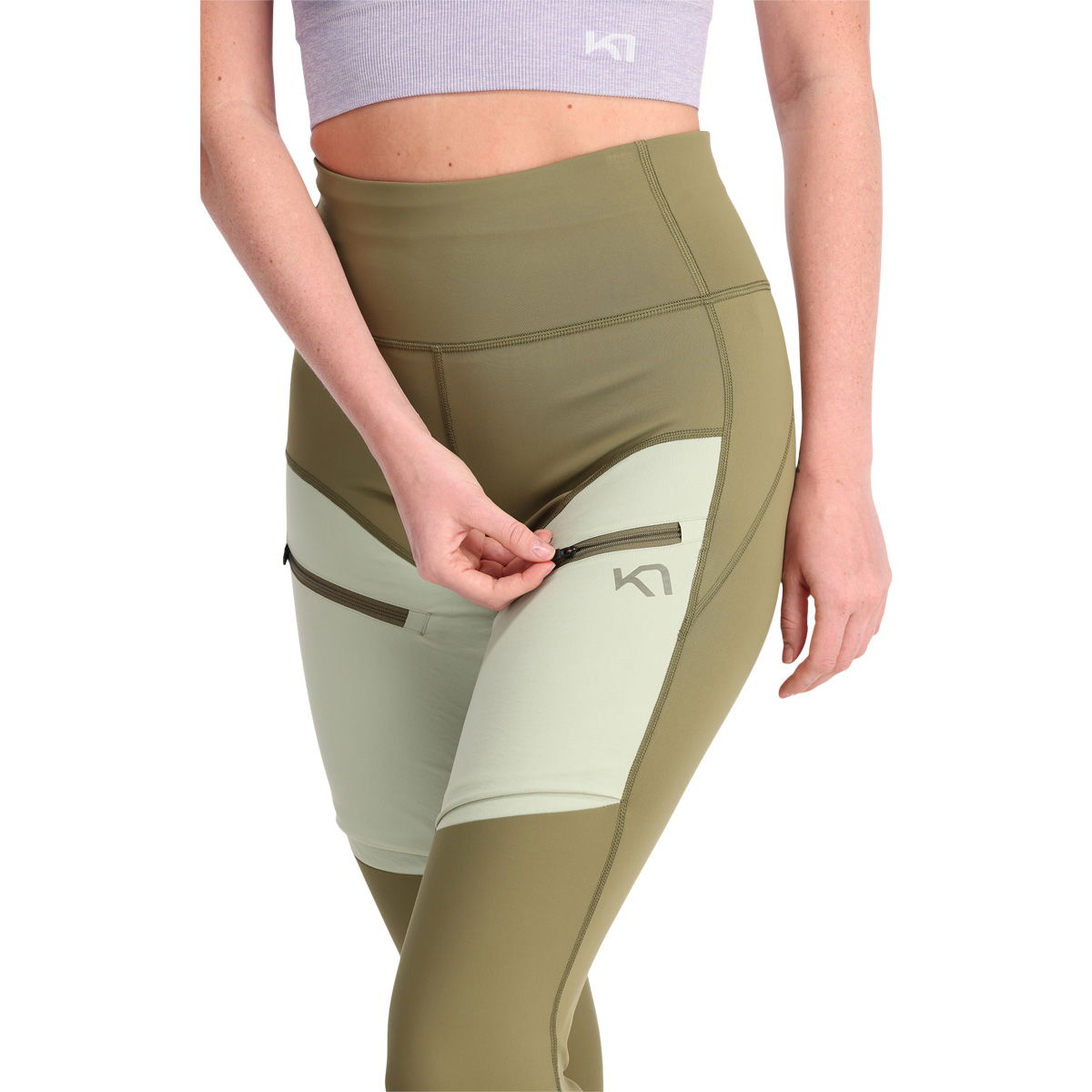 Kari Traa Ane High Waist Vandretights Dame