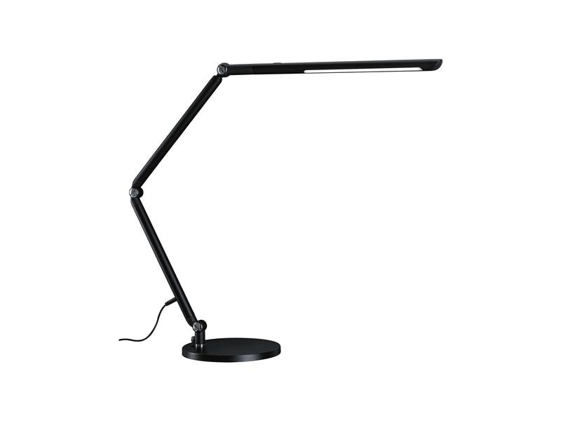 Paulmann Schreibtischleuchte FlexBar, Schwarz LED Schreibtischleuchte FlexBar