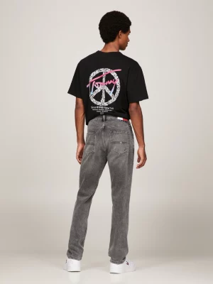 Calça jeans Ryan Regular Straight preta desbotada