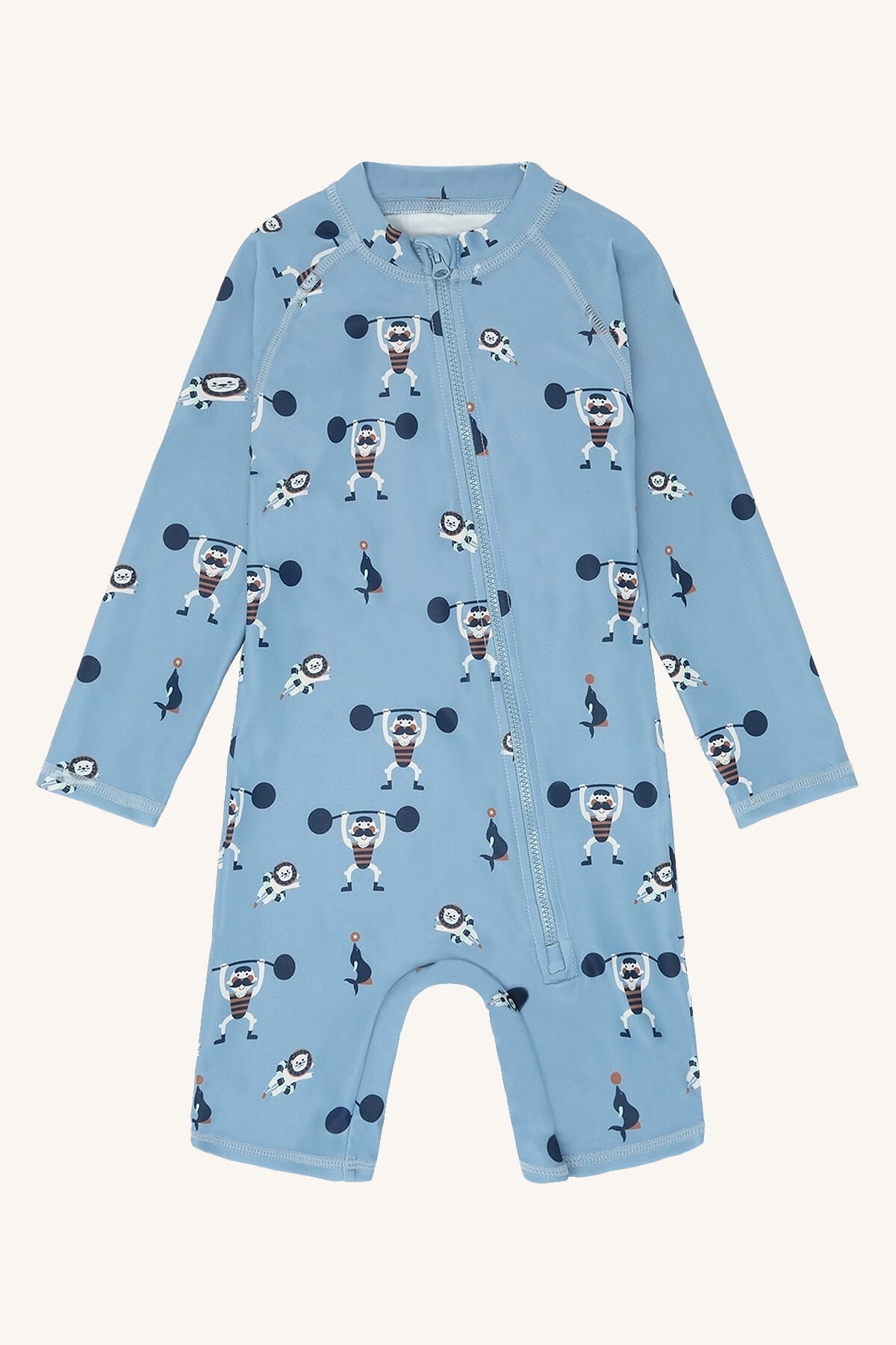 Malaz Swim Suit Boy light blue - Hust & Claire - Rumpetroll