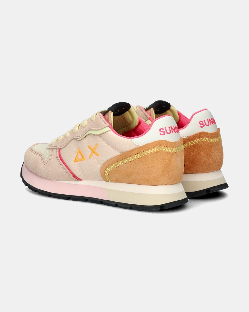 Sun 68 Ally Color explosion Lage sneakers  - roze