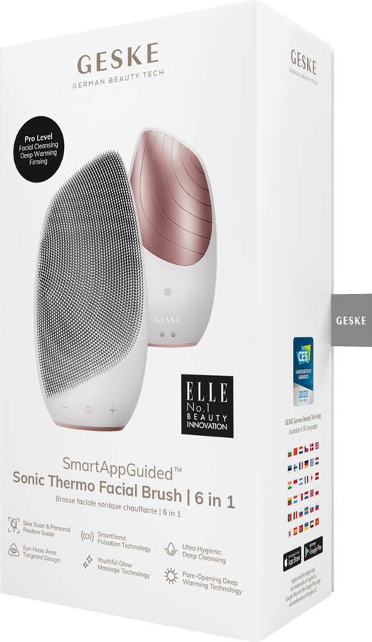 GESKE Sonic Thermo Facial Brush 6 in 1 Starlight